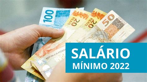 novo salario minimo 2022